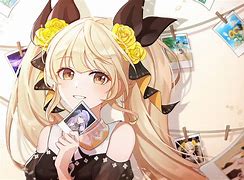 Image result for Anime Girl Yellow Eyes