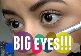 Image result for Makeup with Big Eye Looks