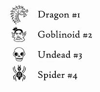 Image result for Dnd Monster Tokens