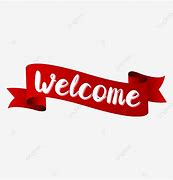 Image result for Welcome Clip Art Red