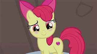 Image result for Apple Bloom Blushing Face