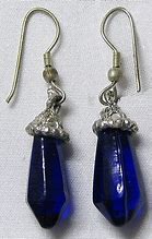 Image result for Blue Stone Earrings