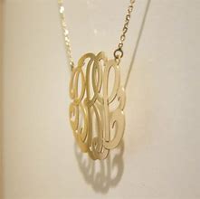 Image result for 14K Gold G Necklace