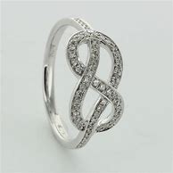 Image result for White Gold Infinity Ring