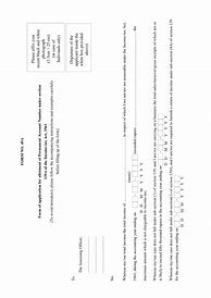 Image result for Form 49A Excel-Format