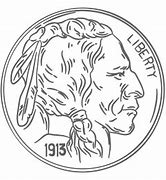 Image result for Buffalo Head Nickel PNG