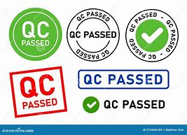 Image result for Qc Pass Sticker Meaning