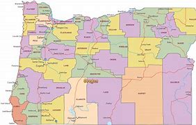 Image result for Oregon On United States Map