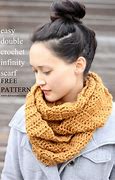 Image result for Free Crochet Patterns Infinity Scarves