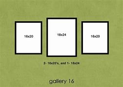 Image result for 16X20 vs 18X24