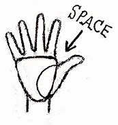 Image result for Hand Facing Up Drawing