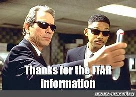 Image result for ITAR Meme