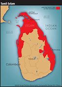 Image result for Tamil Eelam Outline