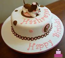 Image result for Simple Dog Cake Design