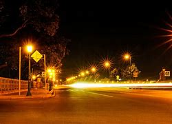 Image result for LA Yellow Streetlights