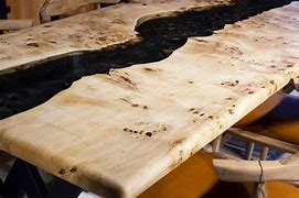 Image result for Epoxy Burl Table