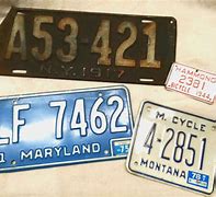 Image result for Old State License Plates