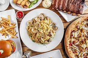 Image result for Italian Pizzeria Food