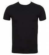 Image result for Men's Plain Black T-Shirt