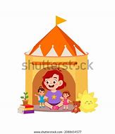 Image result for A Toddler Girl Inside Play