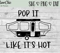 Image result for Pop Up Camper SVG