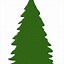 Image result for Christmas Tree Outline to Paint