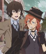 Image result for Dazai and Chuuya Kiss Anime