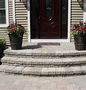 Image result for Stone Front Door Steps