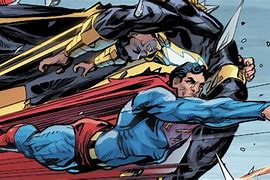 Image result for Superman vs Black Adam by VJ