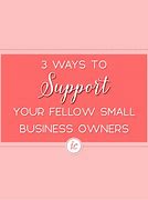 Image result for Support Small Business Owners