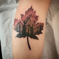 Image result for Maple Leaf Tattoo Ideas