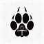 Image result for Dog Paw Print Template