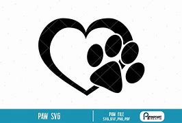 Image result for Dog Paw Print Template