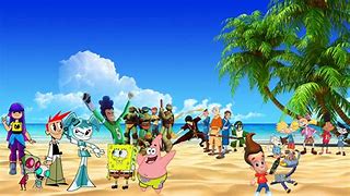 Image result for Nicktoons Summer Beach House