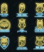 Image result for Neon Owl Logo