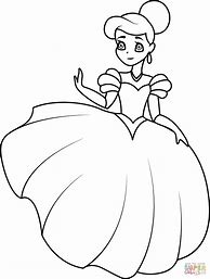 Image result for Cinderella Coloring