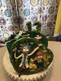 Image result for Rick and Morty Cake