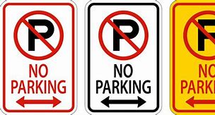 Image result for Parking Banner with Arrow