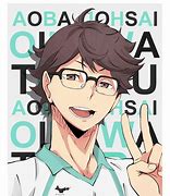 Image result for Oikawa with Glasses