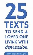 Image result for Depression Text Message