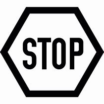 Image result for Stop Sign Icon.png