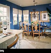 Image result for Blue Dining Room