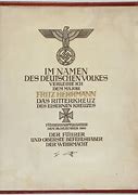 Image result for Adolf Hitler Iron Cross First Class