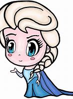 Image result for Cute Easy Elsa Painting