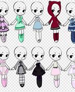 Image result for Chibi Dress Easy Pictures