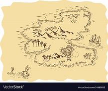 Image result for Pirate Map Drawing