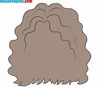 Image result for How to Draw Long Wavy Hair