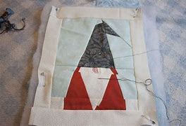 Image result for Gnome Christmas Tree Quilt Pattern