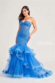 Image result for Mermaid Aesthetic Prom Dresses