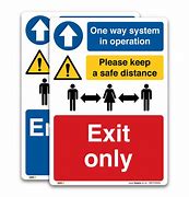 Image result for Door Entrance and Exit Signs